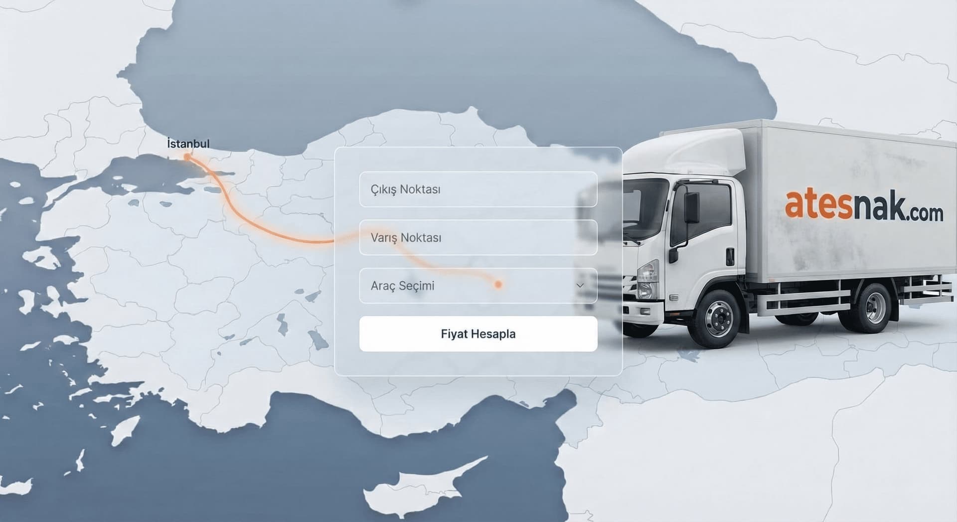 Nakliye Ücreti Hesaplama Robotu Ateşnak