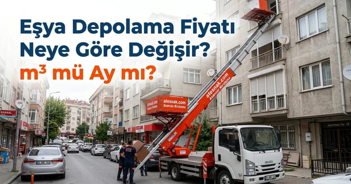Eşya Depolama Fiyatı Neye Göre Değişir? m³ mü Ay mı?