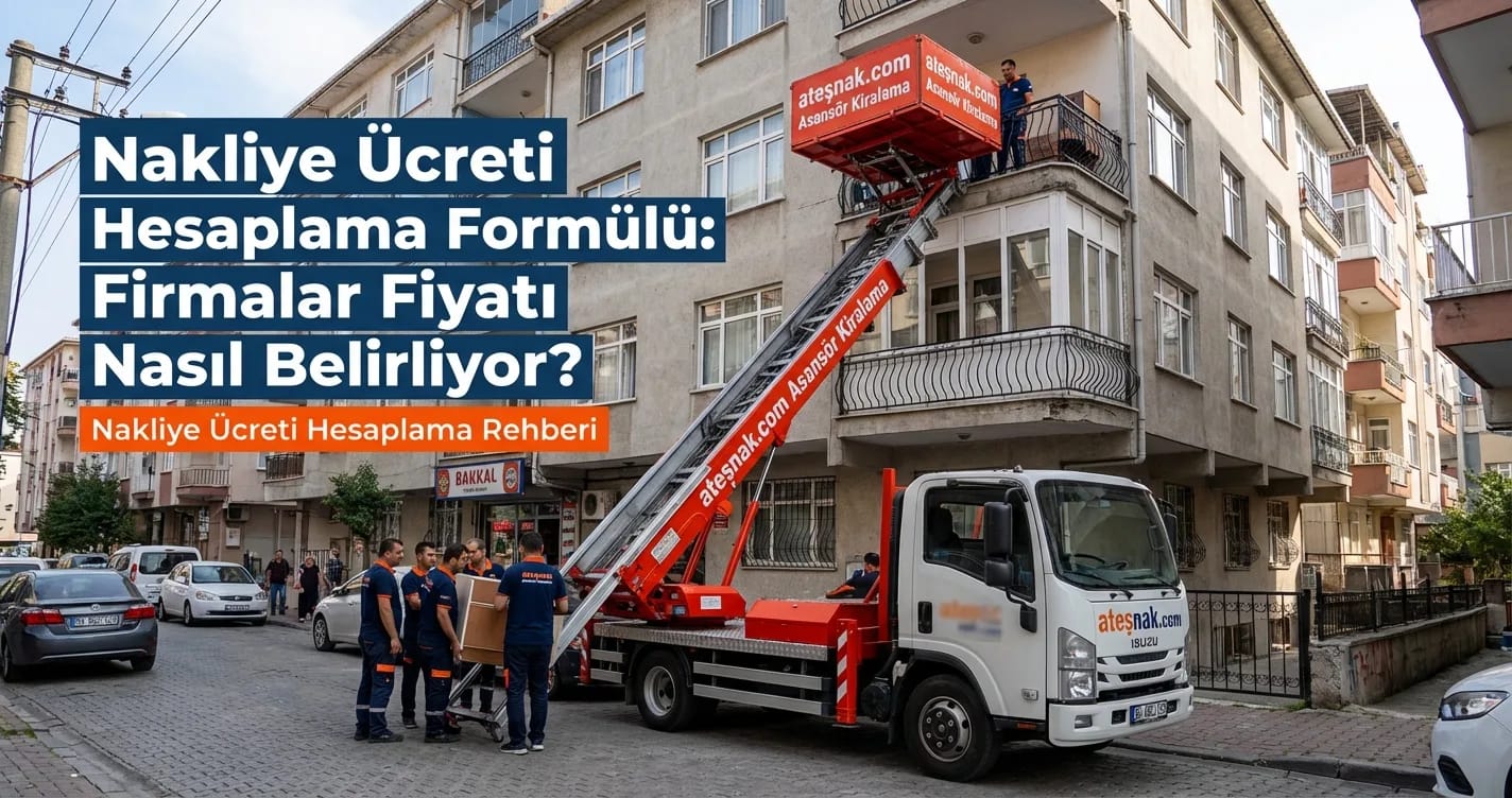 Profesyonel evden eve nakliye ücreti hesaplama ve taşıma planlaması