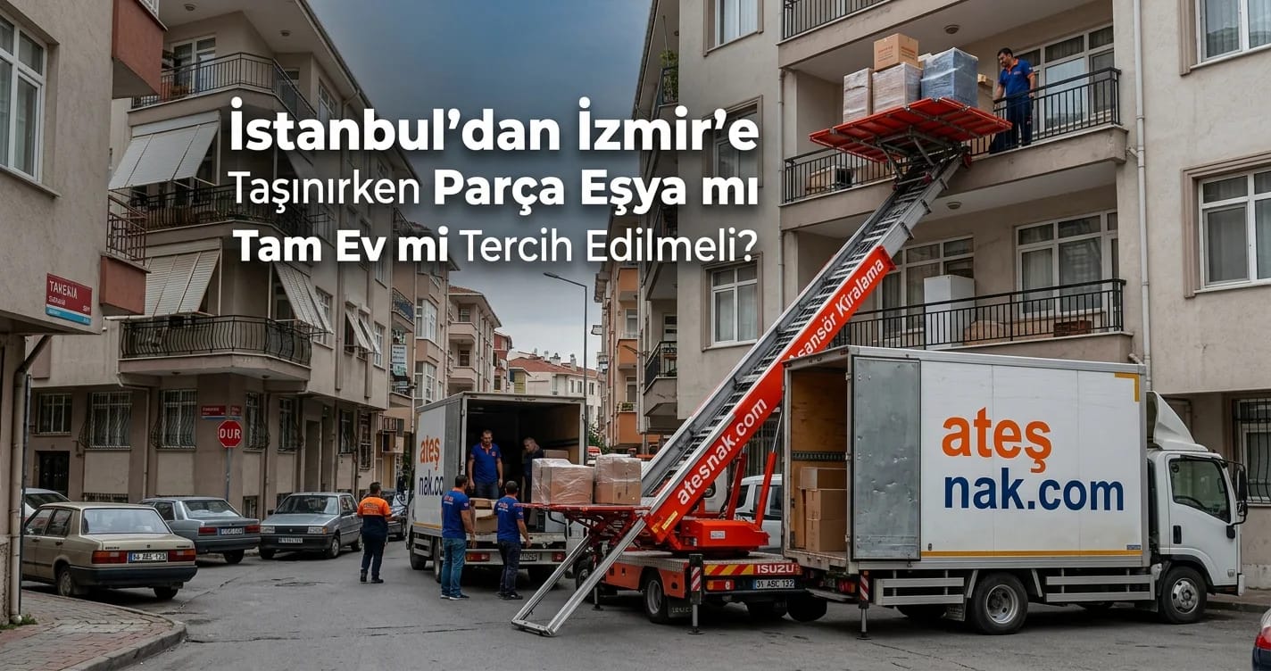 istanbul izmir nakliyat operasyonlarında eşya paketleme ve araca yükleme süreci