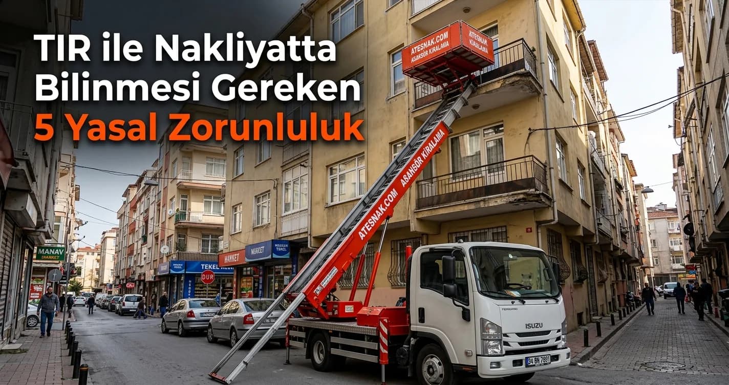 TIR Nakliye Fiyatları Hesaplama ve Bilinmesi Gereken 5 Yasal Zorunluluk